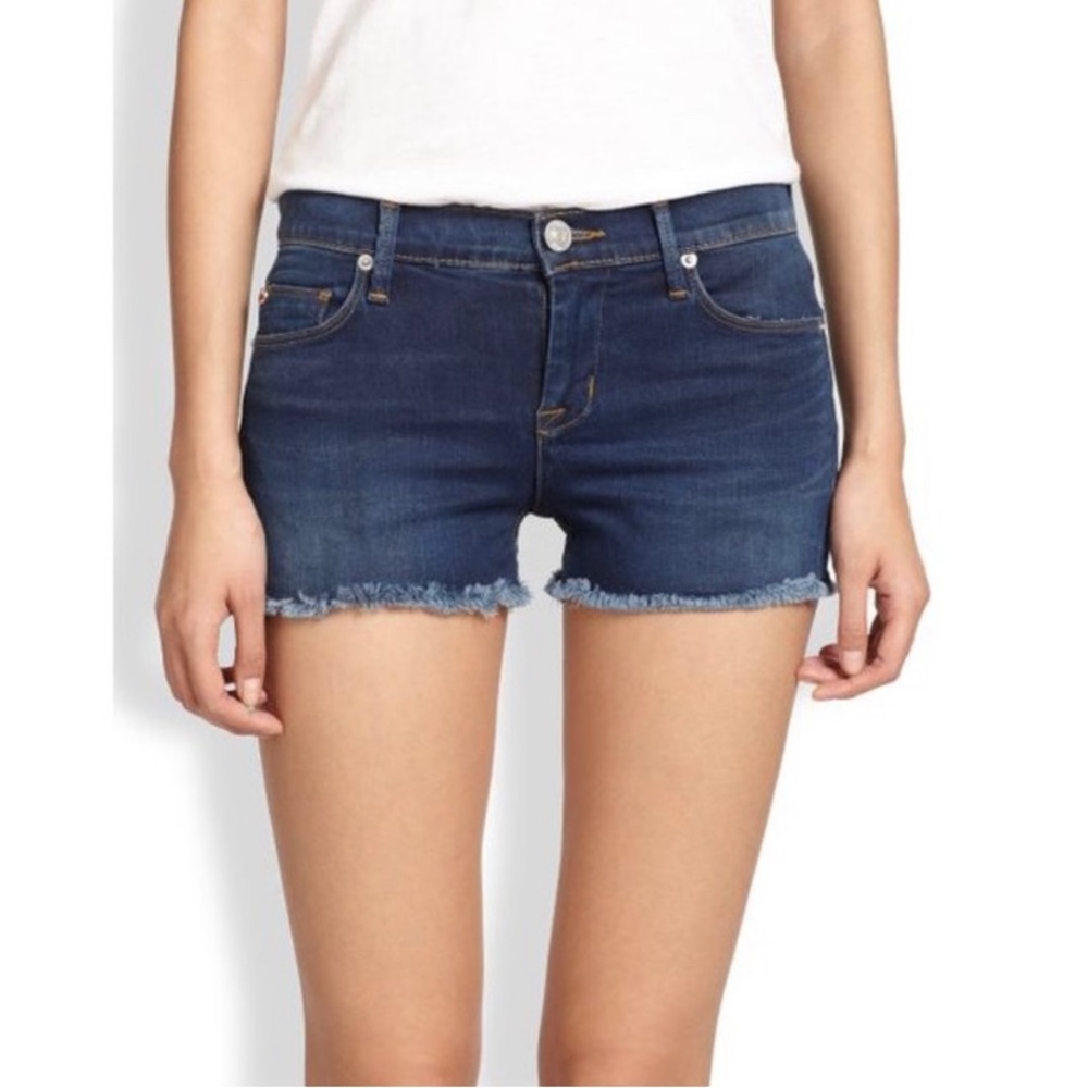 Hudson Denim Shorts - Style: Amber Raw Edge Hem - Size: 27